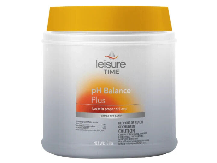 LEISURE TIME pH BALANCE PLUS - PH BUFFER FOR SPAS & HOT TUBS - 3# (45410A)