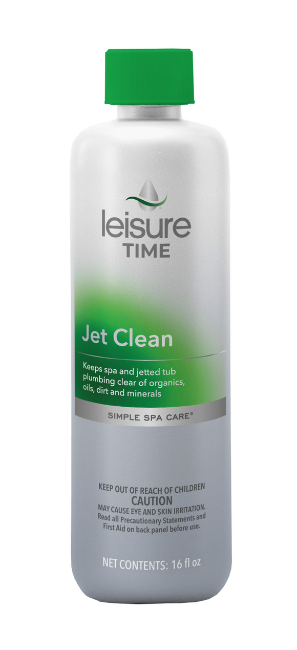 LEISURE TIME JET CLEAN - CLEANING SOLUTION FOR HOT TUBS - PINT (45450A)