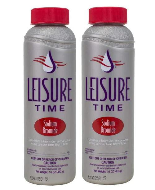 Leisure Time Sodium Bromide Spa/Hot Tub Bromine Sanitizer 1# *2 pack* (45435A)