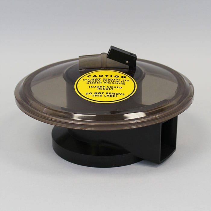 A&A Manufacturing Low Profile Valve Lid with O-ring - Clear (524664)