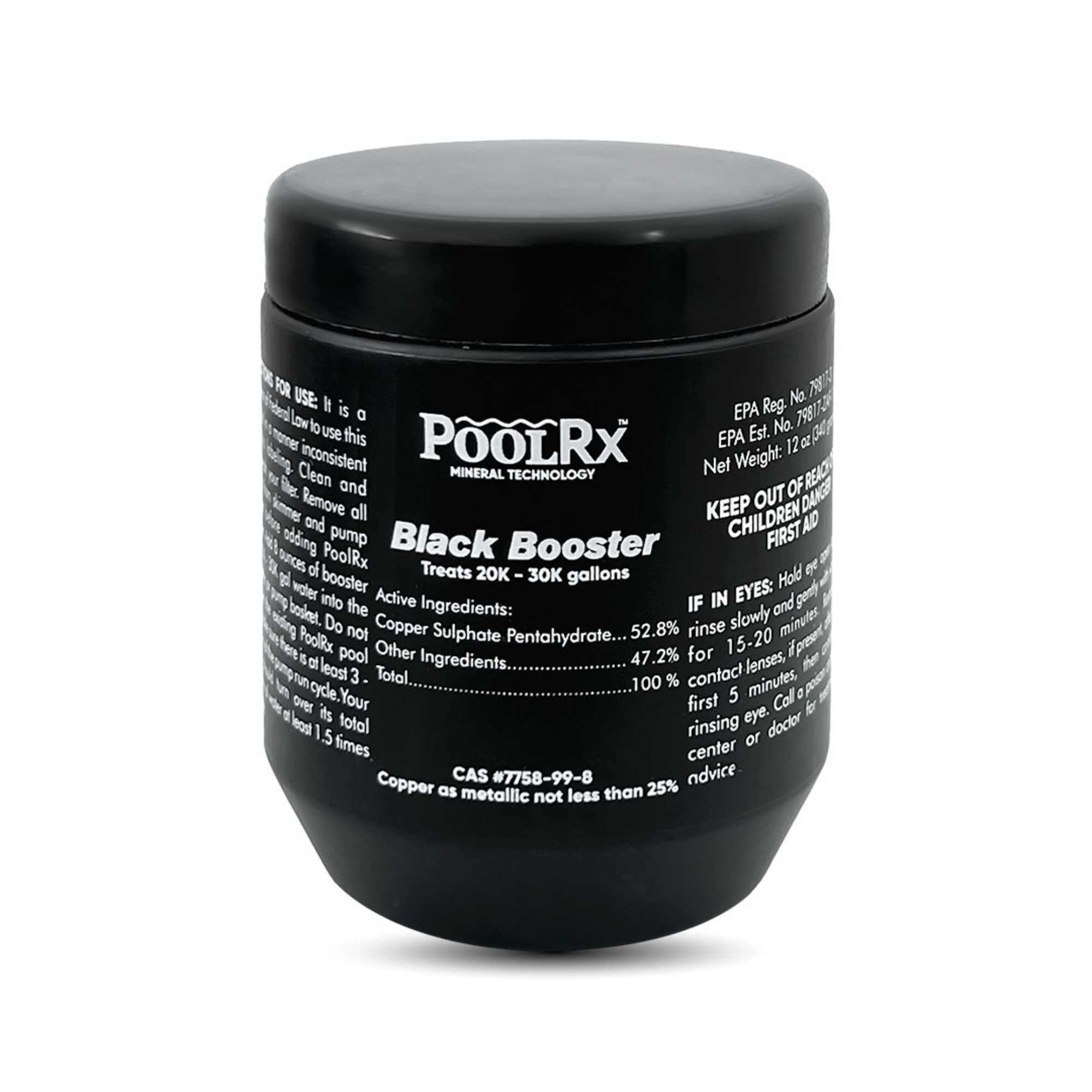 PoolRx Black Booster Minerals - 20k-30k - Original (102066)